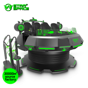 5 chỗ công viên chủ đề VR bay UFO với CE cấp giấy chứng nhận VR sao không gian công viên giải trí thực tế ảo 9D 360 di chuyển rạp chiếu phim - Product Image 2