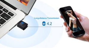 ミニ2-in-1 USB 150Mbps WiFi & BT 4.2レシーバーアダプターRealtek RTL8723DU外部150M Wi-FiドングルラップトップPC用在庫あり - Product Image 4