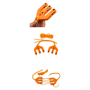 Palan à poulie léger et portable avec double roue et mousqueton pour le levage d'équipements extérieurs et la suspension d'engins - Product Image 2