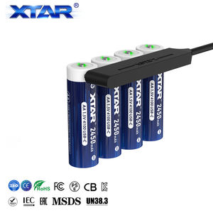 Baterías Recargables de Iones de Litio XTAR Personalizadas OEM de 1.5V AA y 4100mWh para Luces LED, Electrodomésticos y Juguetes - Product Image 1