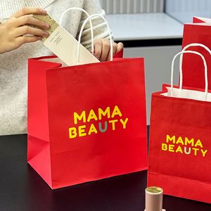 Bolsa de Regalo de Papel Kraft Personalizada, Ecológica, Biodegradable y Reciclable, con Asa Retorcida y Logotipo Personalizado - Product Image 2