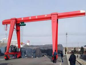 رافعة جسرية هيدروليكية بارتفاع قابل للتعديل لـ <span class=keywords><strong>5</strong></span> طن 10 طن 20 طن سعر جيد بوابة مزدوجة العارضة 50 طن رافعة جسرية - Product Image 3