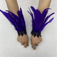 Accessoires de décoration en plumes légères et réutilisables pour festivals et accessoires de photographie