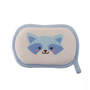 Éponge de bain en coton pour bébé, serviette de lavage corporel pour enfants, éponge de bain pour le lavage des cheveux des nouveau-nés - Product Image 1