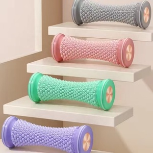 맞춤형 로고 친환경 피트니스 발 롤러 마사지기 다기능 발 마사지 휠 평발 개선 및 통증 완화 - Product Image 2