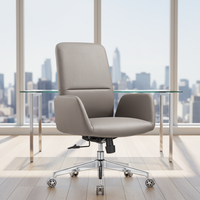 Silla ergonómica ajustable simple y cómoda de fábrica china con función de ventilación - silla de oficina para empleados