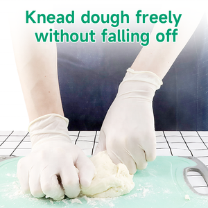 Haute qualité sûr et confortable Protection ménage nettoyage cuisine vaisselle préparation des aliments gants jetables en <span class=keywords><strong>Latex</strong></span> - Product Image 2