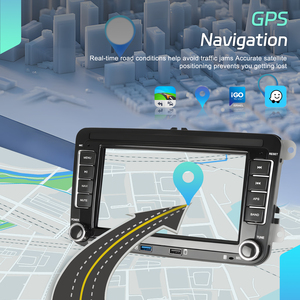 Radio para Auto Android Podofo de 7'' con 6+128GB, Audio para VW/Magotan/Passat/Golf/Polo/Seat/Skoda, Carplay/Android Auto Inalámbrico, GPS, WiFi, BT - Product Image 5
