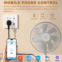 OCY Enchufe de Pared Universal Blanco para Reino Unido y UE, Duradero, con Carga Rápida USB C de 13A, Compatible con WiFi, Aplicación Tuya, Hogar Inteligente, Enchufe de Pared 86
