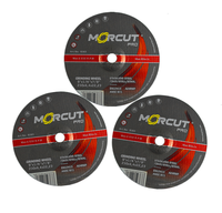 Disque abrasif en métal dépressé Morcut Pro OEM 9 pouces 230 mm de diamètre 6,4 mm d'épaisseur T27 pour meuleuse d'angle