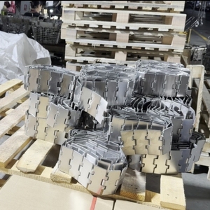 802-K750 <span class=keywords><strong>430</strong></span>/420 소재 더블 힌지 리프 체인 직선 및 평평한 상단 컨베이어 체인 다양한 용도 - Product Image 5