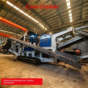 Trituradora de Cono Hidráulica Multicilíndrica, Estación de Trituración Móvil sobre Orugas, Equipo de Línea de Producción de Trituración de Piedra Grande - Product Image 2