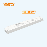 Triac 0-10v 1-10v 10VPWM Dimmable 60w 100w 200w 300w 12v 24v 48v transformateur led tension constante Led Driver Alimentation