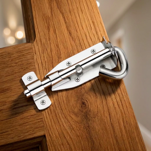 Loquet de porte en acier inoxydable de haute qualité, design moderne pour portes et fenêtres en bois, installation facile - Product Image 3