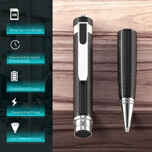 Stylo d'écriture numérique multifonction Enregistreur vocal Stylo d'enregistrement audio <span class=keywords><strong>Dictaphone</strong></span> pour réunion d'affaires - Product Image 5
