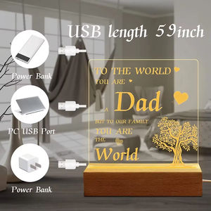 Lámpara de Fotos 3D Personalizada, Foto y Texto Personalizados, Regalo de Luz Nocturna 3D para San Valentín, Aniversario de Bodas, Cumpleaños - Product Image 3