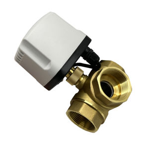 Моторизованный шаровой кран 1/2", 3/4", 1" с защитой IP65, 220В/12В/24В, трехпроводной, с одним управлением, трехходовой, Т/Л тип, регулирующий клапан - Product Image 6
