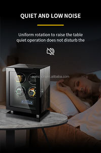 Remontoir de montre à déverrouillage automatique d'empreintes digitales avec éclairage ambiant Machine à remonter le tiroir en mode TPD pour montres et boîtes - Product Image 6