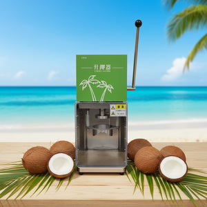 QDMECH Herramientas de <span class=keywords><strong>Corte</strong></span> Frescas, Máquina Peladora de Coco Verde de Acero Inoxidable, Abridor de Coco Manual Especial 200W 20KG - Product Image 1