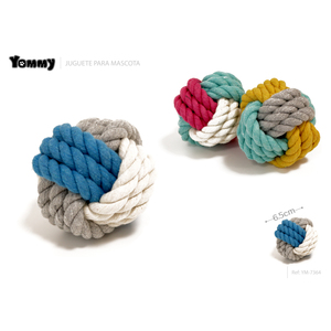 Jouet pour chien Yommy Rope, 17 cm, jouet à mâcher pour chiens, jeu interactif - Product Image 3