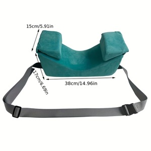 Coussin d'immobilisation de la tête Jia Hui Kang en tissu de coton vert, soutien du cou pour les personnes âgées - Product Image 2