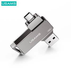 <span class=keywords><strong>Clé</strong></span> USB USAMS ZB201, <span class=keywords><strong>clé</strong></span> USB haute vitesse, 2 en 1, <span class=keywords><strong>type</strong></span> <span class=keywords><strong>C</strong></span> + USB3.0, <span class=keywords><strong>clé</strong></span> mémoire pour téléphone portable et ordinateur portable, 128 Go - Product Image 2