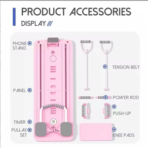 Attrezzatura Fitness Prenatale per Casa - Tavola Fitness Multifunzionale Pieghevole (con Corda) - Product Image 1