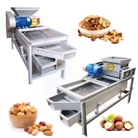 Macadamia Noten Beschieten Verwerkingsapparatuur Palm Kernel Sheller Ontdoppen Scheidingslijn Amandel Hazelnoten Noot Cracker Machine
