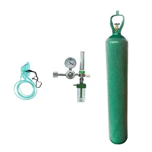 Low Price 50L 200Bar Medical Bottled Oxygen Gas Cylinder Suppliers for Saudi Arabia Market
