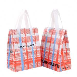 Sac à dos isotherme personnalisable en matériau recyclé, étanche, pliable, motif dessin animé, pour livraison de repas et courses - Product Image 6