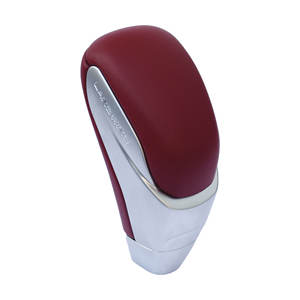 Poignée de levier de vitesse Landwind en cuir rouge ergonomique pour transmission automatique, compatible avec Mazda, Mitsubishi, Toyota - Product Image 3