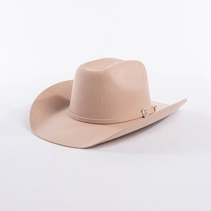 2025 OEM tỏa sáng Mũ phụ nữ Phương Tây cổ điển Femme phụ nữ cao bồi cảm thấy mũ unisex bán buôn rộng vành 100% len tùy chỉnh Fedora mũ - Product Image 5