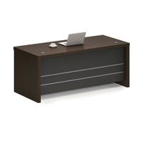 Bureau d'ordinateur exécutif en bois contemporain de haute qualité, durable, avec tiroirs, en promotion