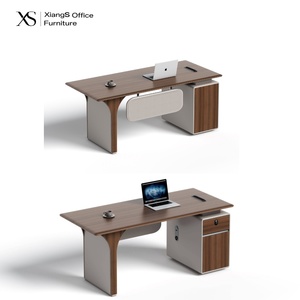 Elegante moderna scrivania <span class=keywords><strong>da</strong></span> ufficio per boss di lusso bordo in melamina per la <span class=keywords><strong>casa</strong></span> o camera <span class=keywords><strong>da</strong></span> letto uso mobili per il CEO - Product Image 2