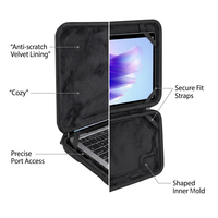 Étui rigide personnalisable en EVA pour ordinateur portable, compatible avec Pavilion 15 pouces, robuste, portable, antichoc, pour MacBook Air Pro
