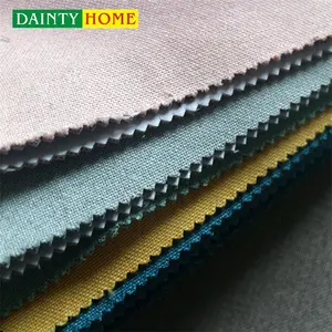 Classic Solid High Shading Blackout Colorful Polyester Window Curtains Hotel Home Bedroom Curtains For The Living Room