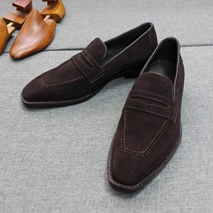 Scarpe Casual da Uomo in Pelle Stile Britannico Goodyear con Suola Piano, Modello Love in Pelle Anti-Velluto, Taglia Unica - Product Image 5