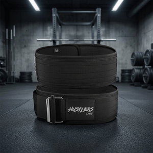 Ceinture de musculation auto-bloquante pour hommes et femmes - Noire, réglable, accessoire d'équipement de fitness pour la salle de sport - Product Image 2