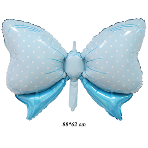 Caramella blu rosa viola fiocco palloncino festa di <span class=keywords><strong>compleanno</strong></span> festa di nozze celebrazione del punto dell'onda grande fiocco decorazione palloncino - Product Image 3