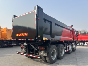 Low Price Reliable SHACMAN X5000 8x4 Dump Truck Bottom10 Side8 Cummins Engine Fast Gear Water <b>Conservancy</b> Project Truck - Product Image 5