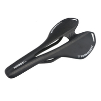 Selle en carbone TOSEEK avec rails 7x9mm pour vélo de route et VTT, respirante, ultralégère, équipement de cyclisme professionnel pour la course