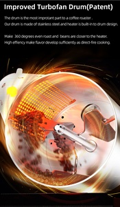Skywalker Nhà Máy Nhỏ Cà Phê Máy Rang Dễ Dàng Hoạt động Cà Phê Đậu Rang Xay Cho Nhà Hàng Loạt Nhỏ Rang - Product Image 5