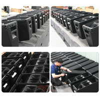 Système de sonorisation Line Array actif en plastique HDL30A Néodyme 10 pouces double 1100W RMS 2200W Peak pour mariage, église, club