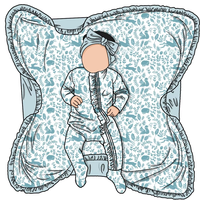 Pyjama pour enfant Little Glow Kid, nouveau design, fonctionnel, personnalisé, mignon, en bambou doux, couverture d'hiver pour bébé et combinaison pour bébé