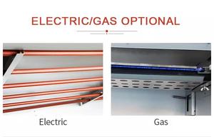 Horno de pan de gas comercial con 3 cubiertas y 6 bandejas Equipo de horneado eléctrico para uso en panadería - Product Image 4