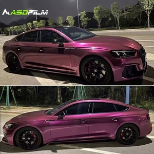 Vinilo Adhesivo para Automóviles, Color Morado Perla Cambiante, PVC, Fabricante Profesional, Libre de Burbujas - Product Image 2