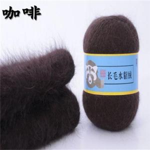 Pabrik Benang Campuran Wol Angola 14s/2 ZHIR Grosir Benang Bulu Mink dengan Pola Rambut Panjang yang Diwarnai untuk Rajutan Tangan dan Tenun - Product Image 4