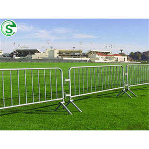 Barrera de Control Temporal Móvil Galvanizada por Inmersión en Caliente, Barrera de Seguridad Vial para Tráfico Intenso - Product Image 4