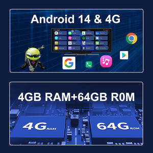 4G Android14 Drive Recorder Caja negra de coche de 10,26 pulgadas con aplicación GPS Transmisión en vivo en tiempo <span class=keywords><strong>real</strong></span> ADAS Dash <span class=keywords><strong>Cam</strong></span>, 4 + 64G Dash Camera - Product Image 3