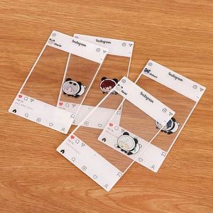 Carte photo Lomo KPOP holographique personnalisée double face couleur, collection éventail - Product Image 2